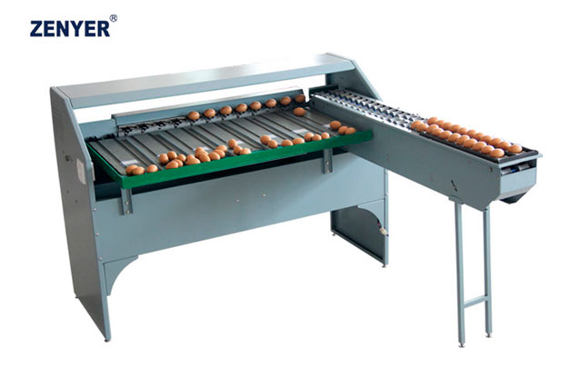 Máquina de clasificación de huevos ZYF-J2L(R) (101A) — foto